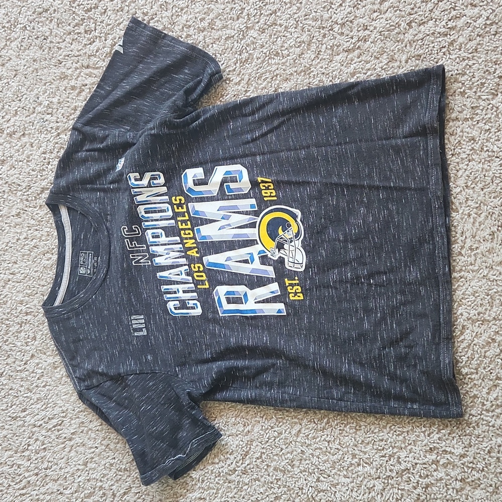 Los Angeles Rams Youth Large Tshirt NFC Championships Fanatics